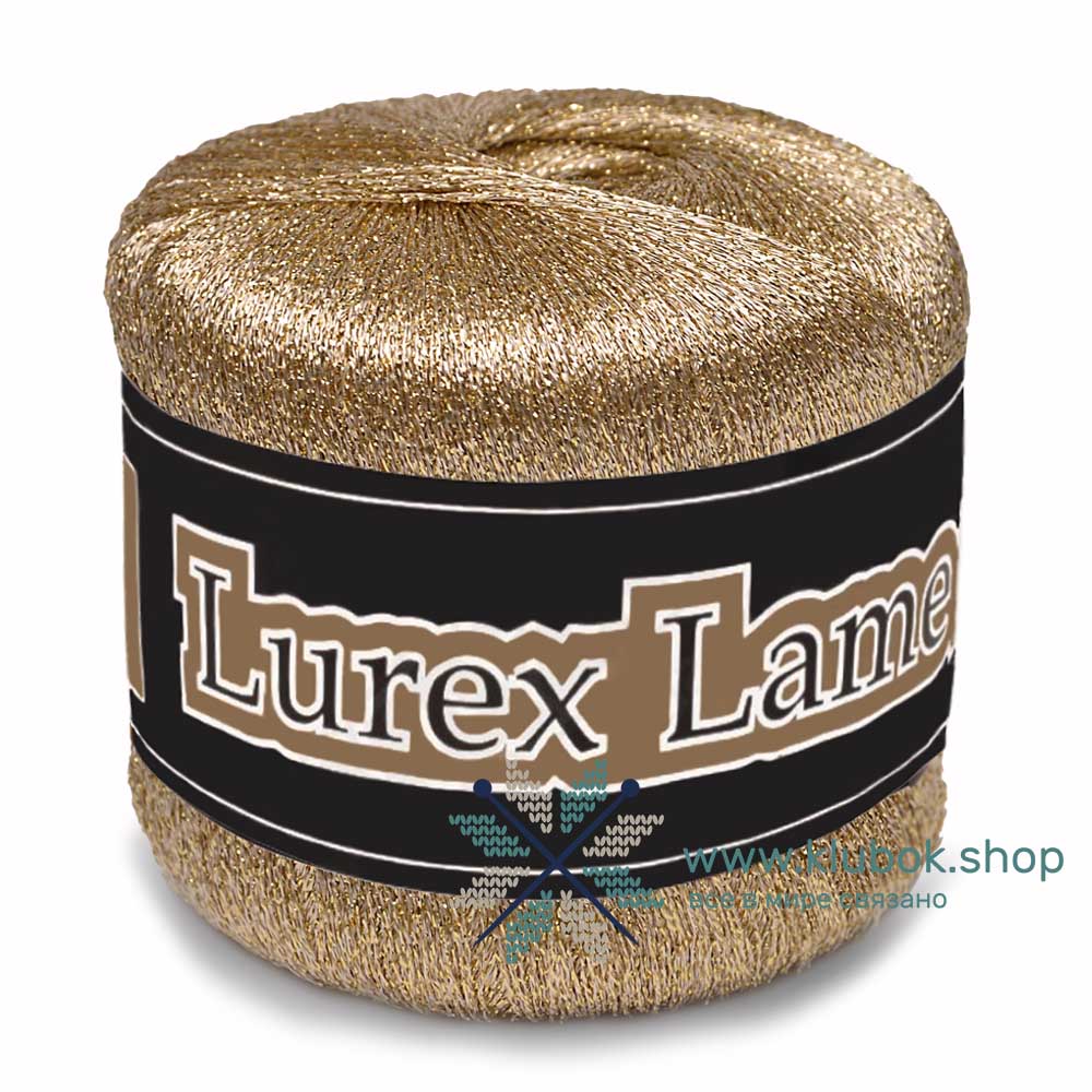 Пряжа Seim Lurex Lame 550 цвет 901, Светлое золото