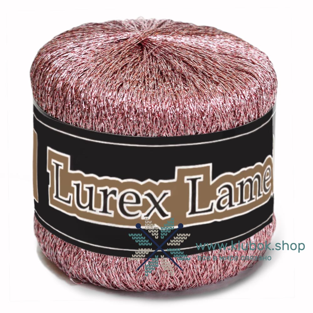 Пряжа Seim Lurex Lame 550 цвет 910, Розовый
