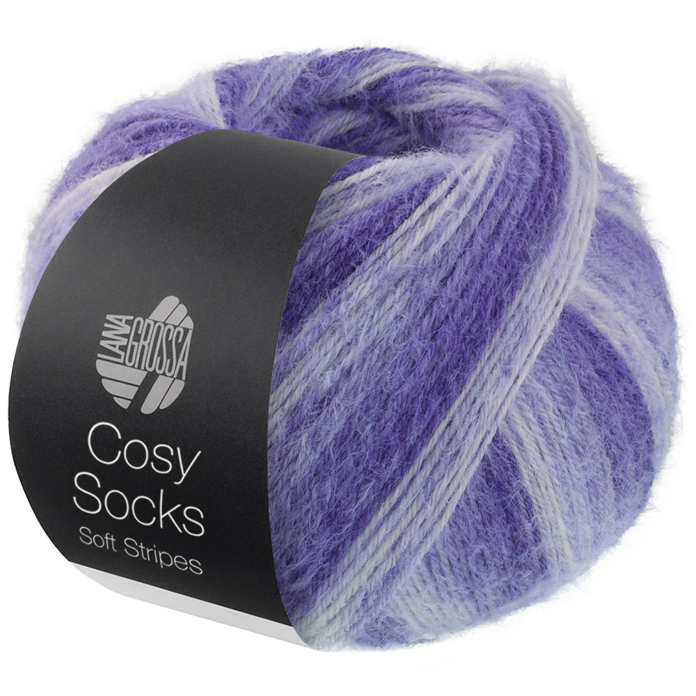 Секционная пряжа Meilenweit 100 Cosy Socks Soft Stripes  от Lana Grossa