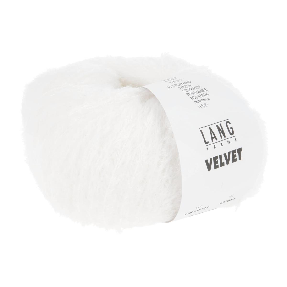 Пряжа Lang Yarns Velvet  | 51% вискоза, 49% нейлон | 50 г / 170 м 