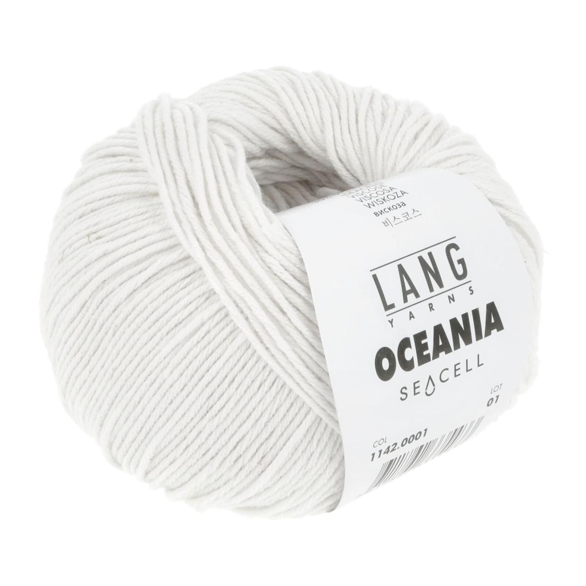 Пряжа Lang Yarns Oceania  с волокнами морских водорослей | большой выбор цветов | быстрая доставка | система скидок