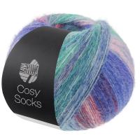 Пряжа Lana Grossa Meilenweit 100 Cosy Socks Dream #OFFER_VARIANT# - мягкая носочная пряжа с цветным принтом