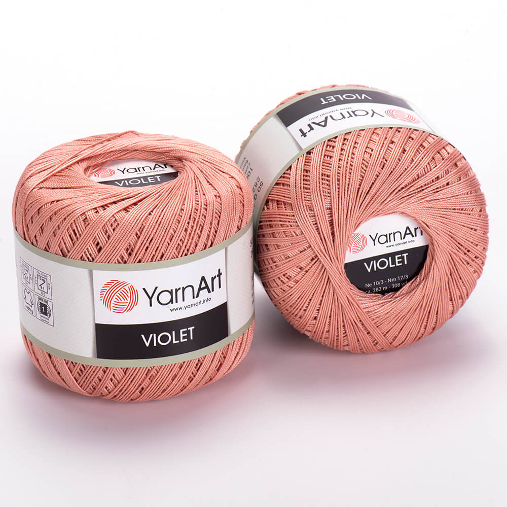 Пряжа Violet от YarnArt цвет 4105, Темная пудра