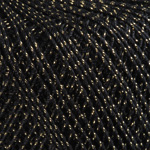Пряжа Violet Lurex от YarnArt цвет 02999, Черный / золотой