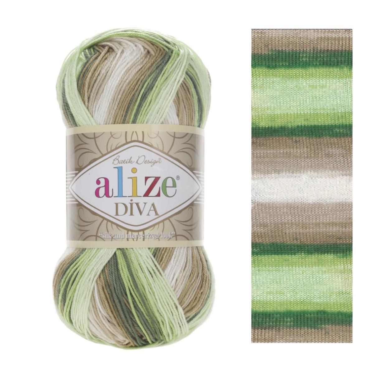 пряжа ализе дива батик