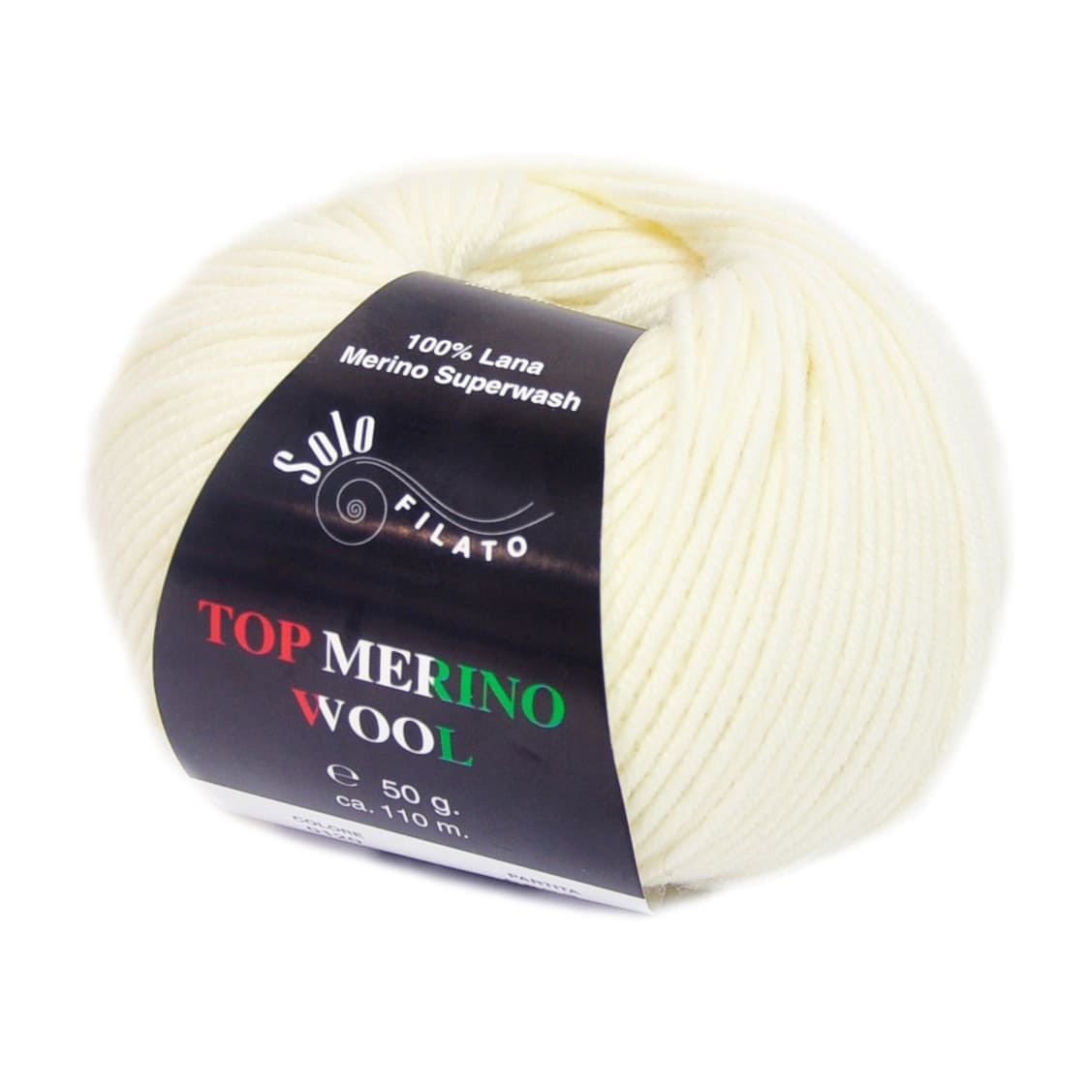 Пряжа Solo Filato Top Merino Wool Solo Filato