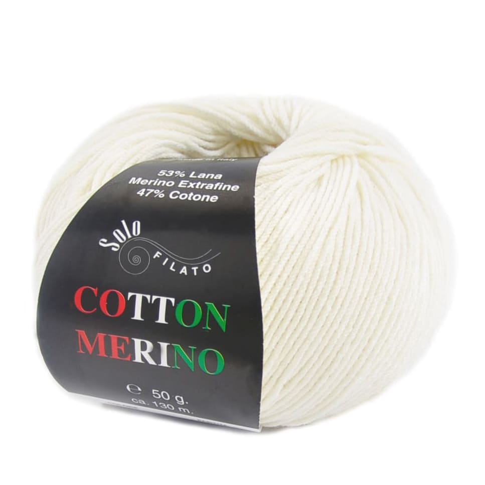 Пряжа Solo Filato Cotton Merino Solo Filato