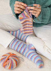 Журнал о вязании Cosy Socks от Лана Гросса