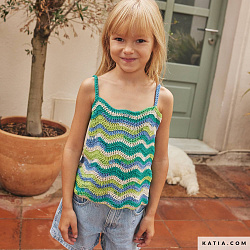 Обложка журнала Katia Kids 113 — яркие детские модели для вязания крючком

