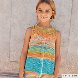 Обложка журнала Katia Kids 113 — яркие детские модели для вязания крючком
