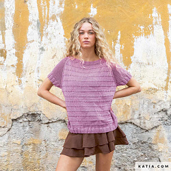 Вязальный журнал Katia Casual №122 с летними моделями для женщин и мужчин