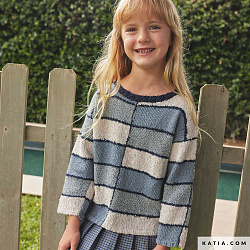 Обложка журнала Katia Kids 113 — яркие детские модели для вязания крючком
