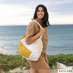 Обложка журнала Katia Crochet 121 — летние модели в стиле бохо-шик