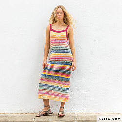 Вязальный журнал Katia Casual №122 с летними моделями для женщин и мужчин