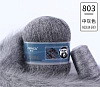 Пряжа Ling Rong Yuan Mink Wool цвет 803