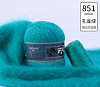 Пряжа Ling Rong Yuan Mink Wool цвет 851