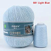 Пряжа Ling Rong Yuan Mink Wool цвет 881