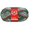 Пряжа Lana Grossa Meilenweit 100g Merino Christmas Lurex цвет 6804