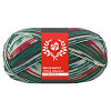 Пряжа Lana Grossa Meilenweit 100g Merino Christmas цвет 6800