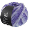 Пряжа Lana Grossa Meilenweit 100 Cosy Socks Soft Stripes цвет 101