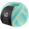 Пряжа Lana Grossa Meilenweit 100 Cosy Socks Soft Stripes цвет 102