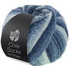Пряжа Lana Grossa Meilenweit 100 Cosy Socks Soft Stripes цвет 106