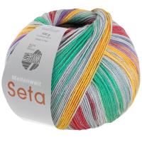 Пряжа Meilenweit 100 Seta Lampone